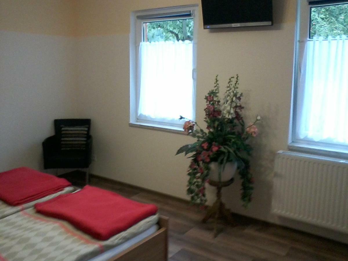 Pension Waldbad Dommitzsch ภายนอก รูปภาพ